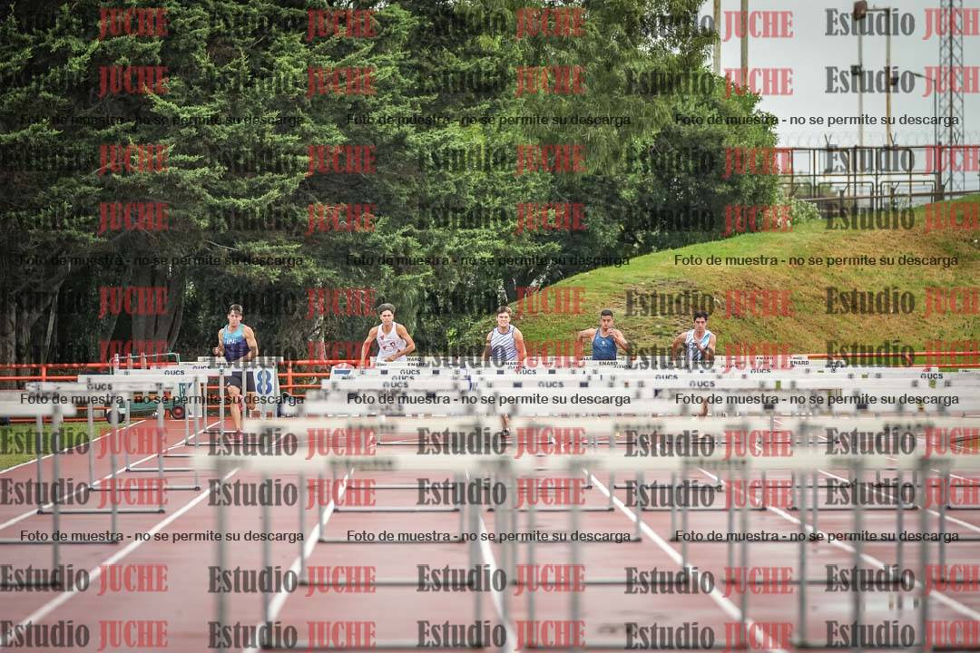 Fotos de los 110 m con vallas de varones - decatlón 6