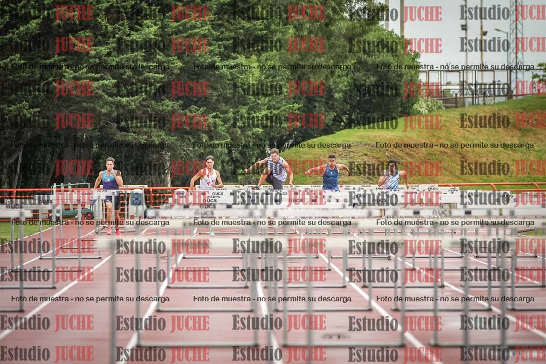 Fotos de los 110 m con vallas de varones - decatlón 6