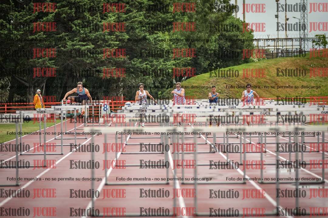 Fotos de los 110 m con vallas de varones - decatlón 6