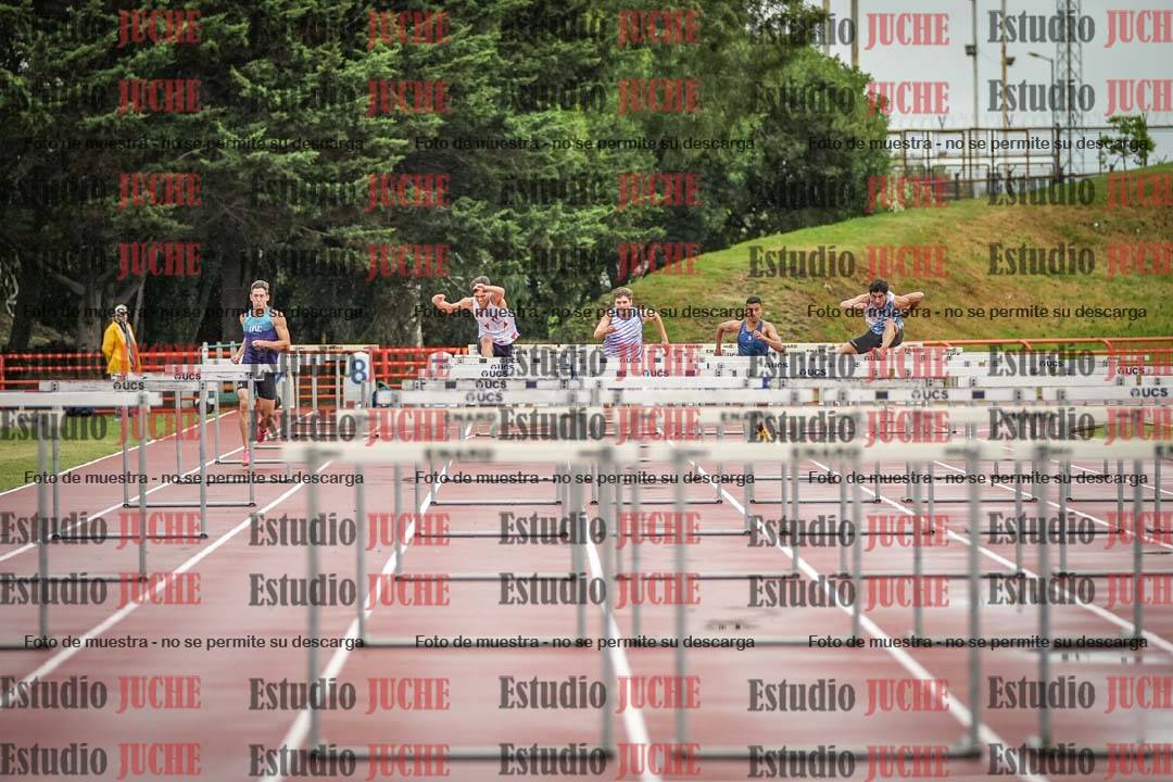 Fotos de los 110 m con vallas de varones - decatlón 6
