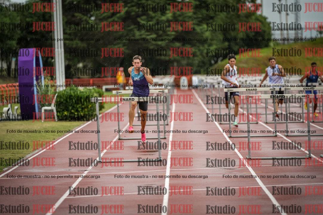 Fotos de los 110 m con vallas de varones - decatlón 6