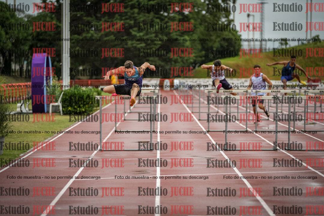 Fotos de los 110 m con vallas de varones - decatlón 6