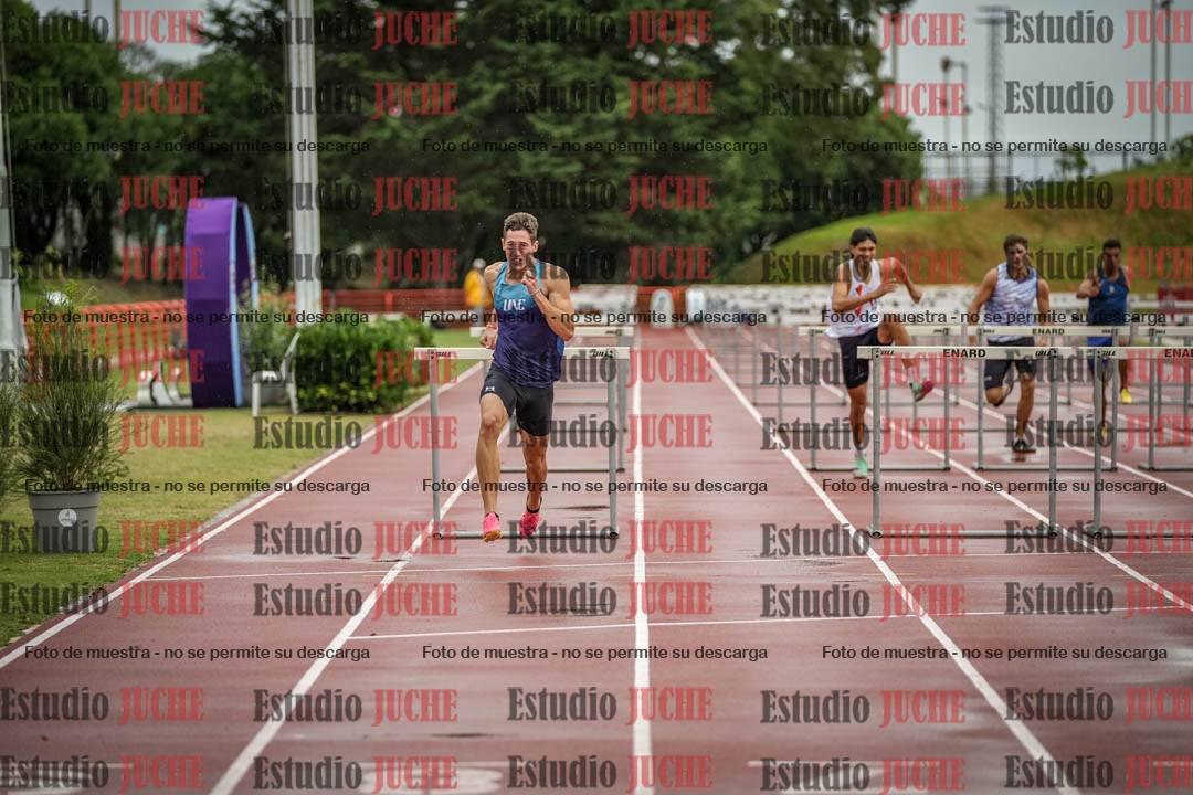 Fotos de los 110 m con vallas de varones - decatlón 6