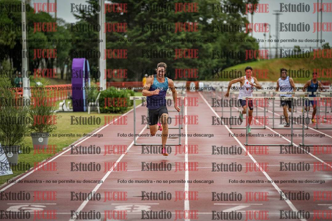 Fotos de los 110 m con vallas de varones - decatlón 6
