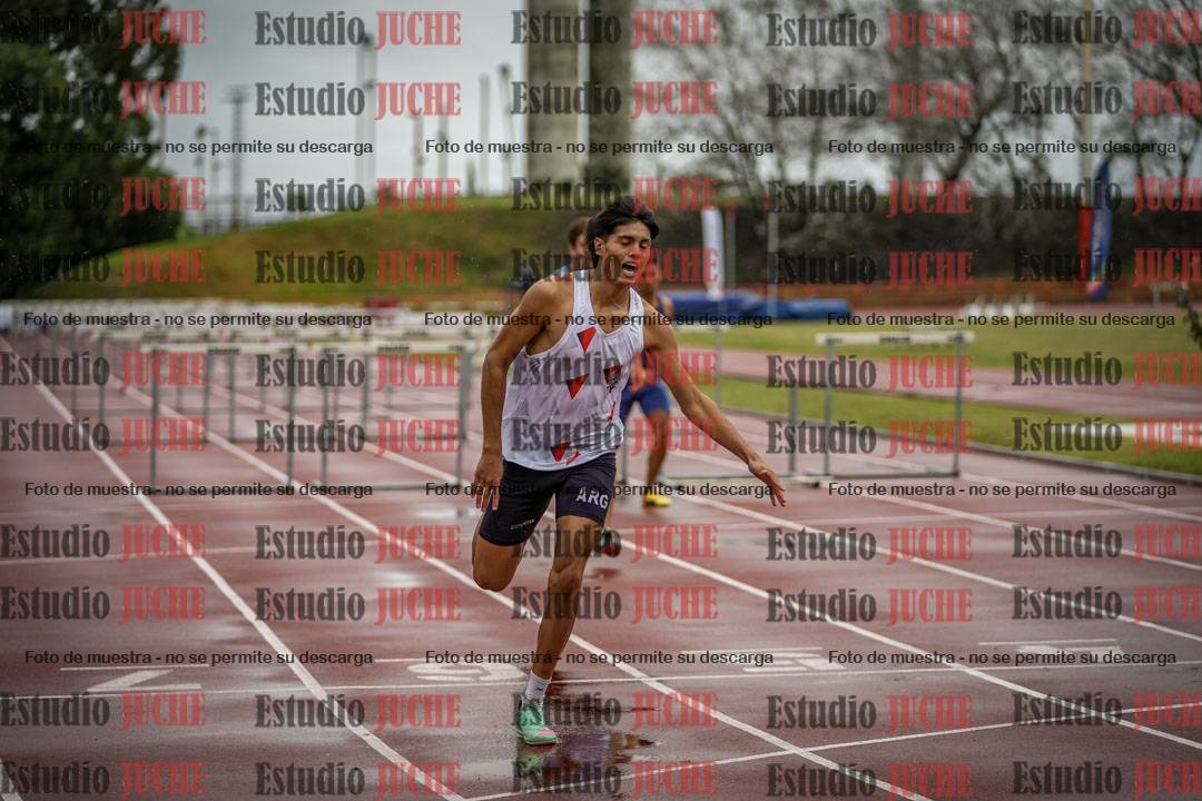 Fotos de los 110 m con vallas de varones - decatlón 6