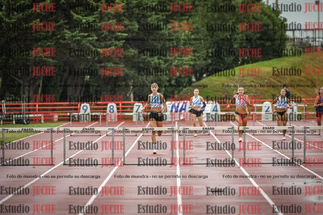 Fotos de los 400 m con vallas de mujeres