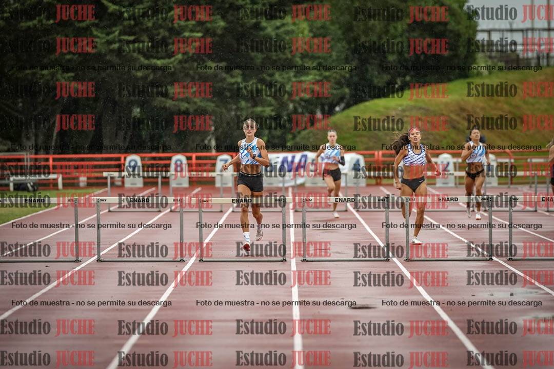 Fotos de los 400 m con vallas de mujeres