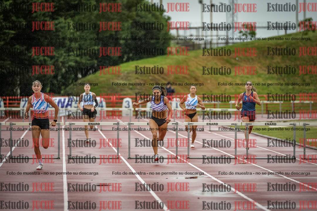 Fotos de los 400 m con vallas de mujeres