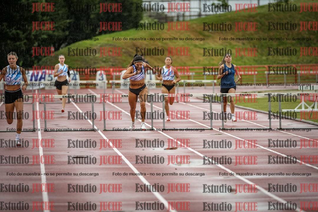 Fotos de los 400 m con vallas de mujeres