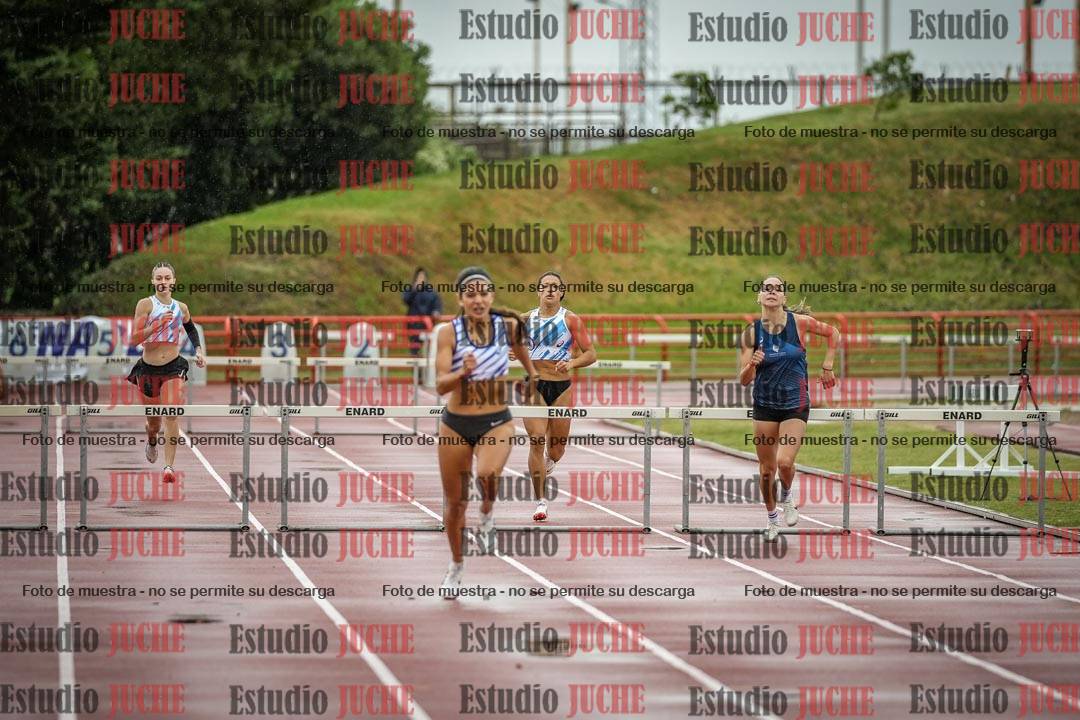 Fotos de los 400 m con vallas de mujeres