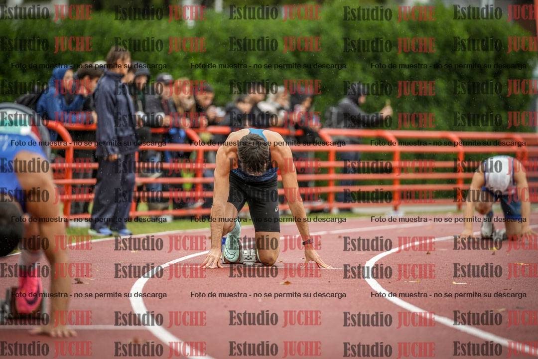 Fotos de los 400 m con vallas de varones - FINAL