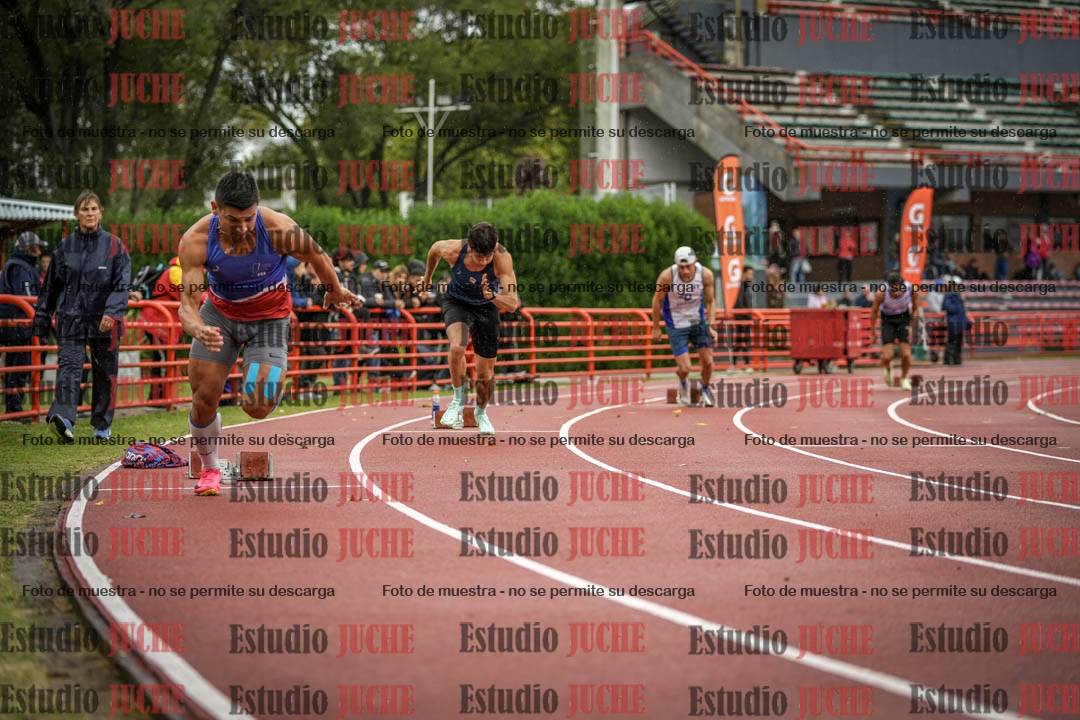 Fotos de los 400 m con vallas de varones - FINAL
