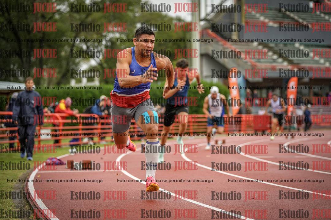 Fotos de los 400 m con vallas de varones - FINAL