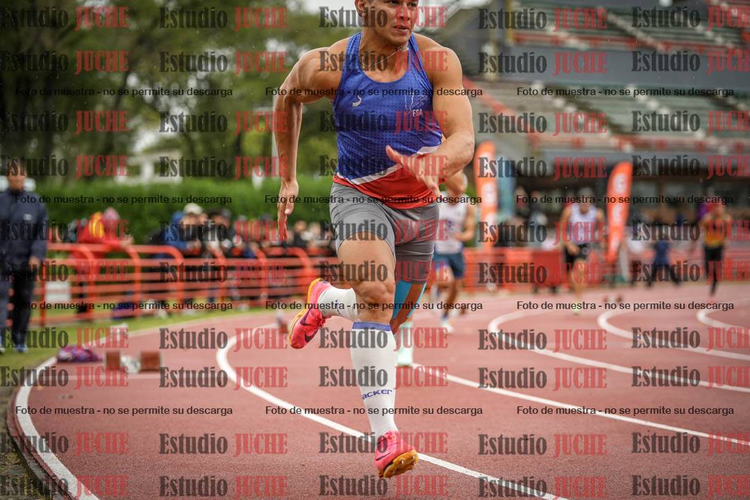 Fotos de los 400 m con vallas de varones - FINAL