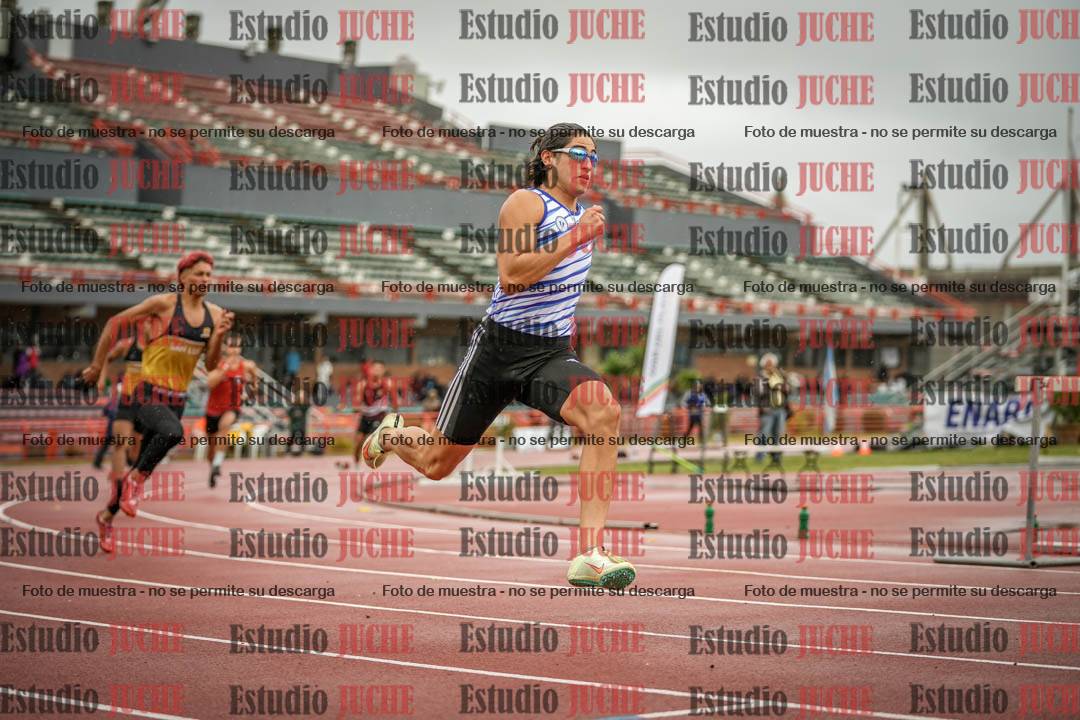 Fotos de los 400 m con vallas de varones - FINAL