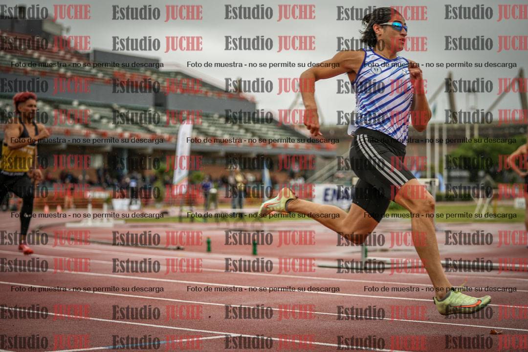 Fotos de los 400 m con vallas de varones - FINAL
