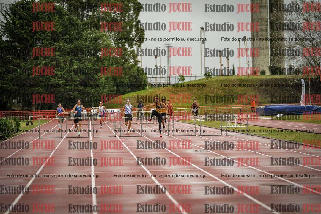 Fotos de los 400 m con vallas de varones - FINAL