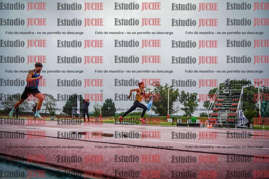 Fotos de los 400 m con vallas de varones - FINAL
