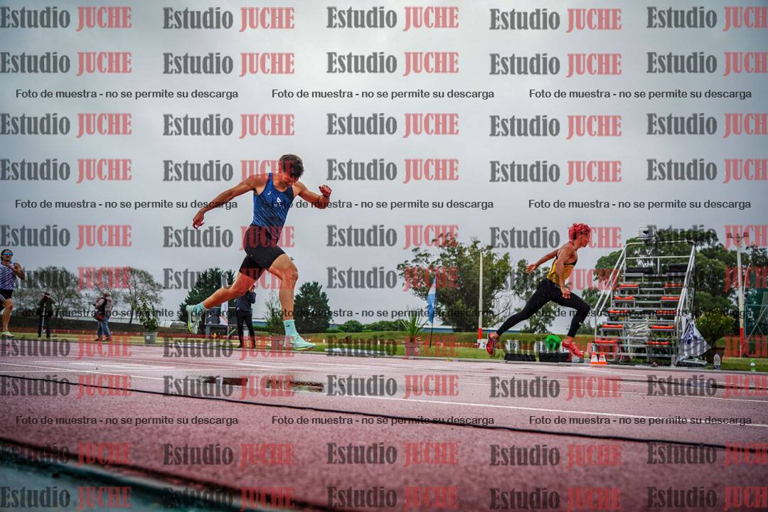 Fotos de los 400 m con vallas de varones - FINAL