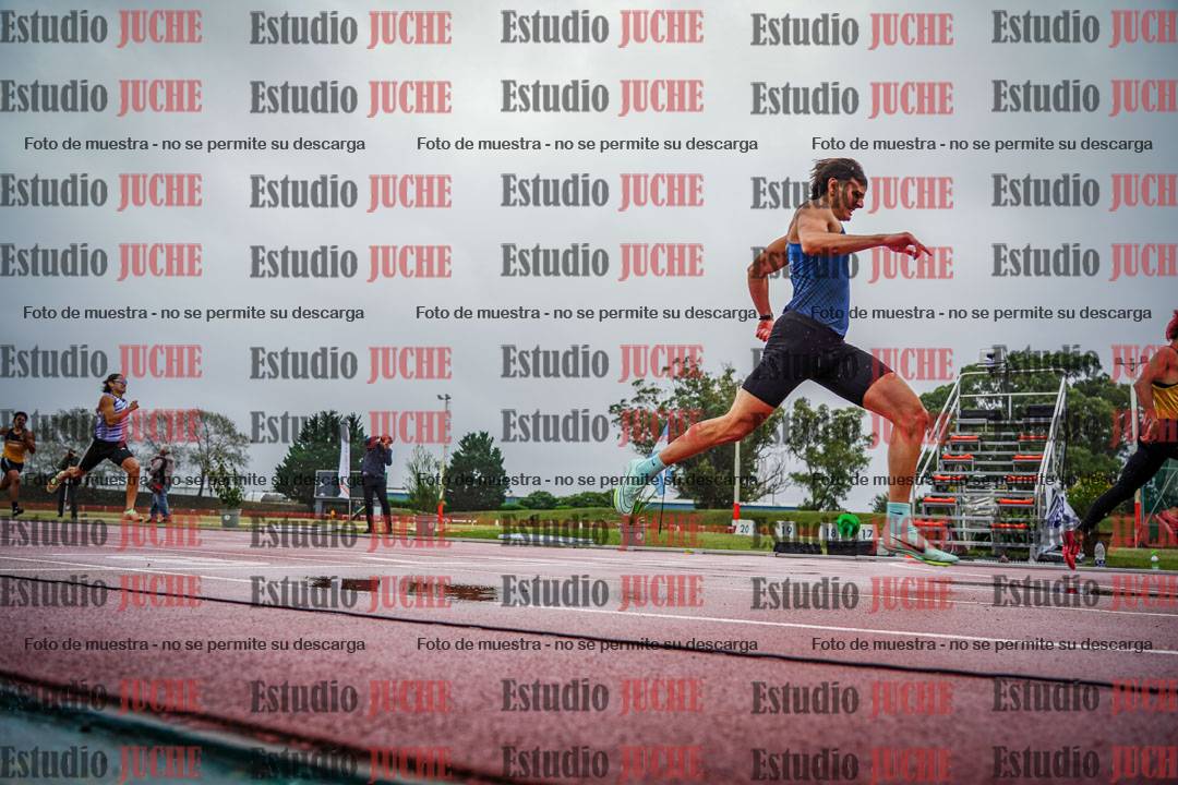 Fotos de los 400 m con vallas de varones - FINAL