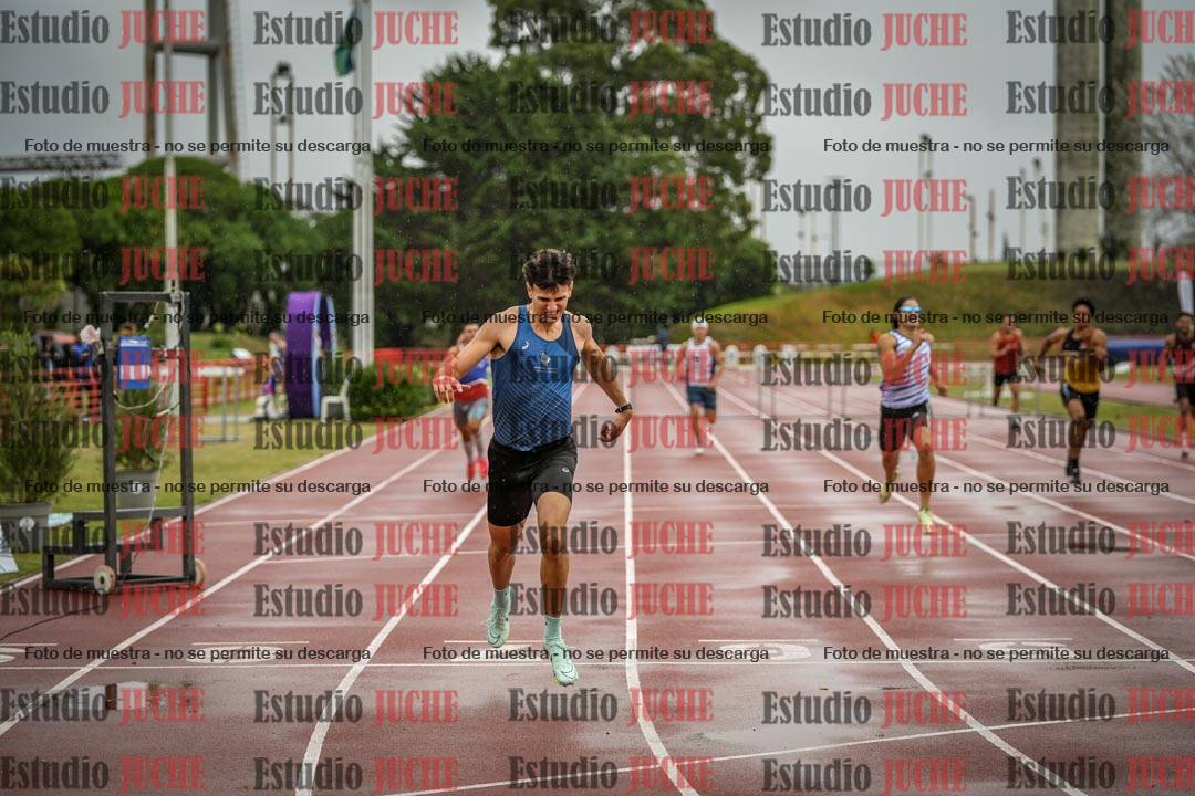 Fotos de los 400 m con vallas de varones - FINAL