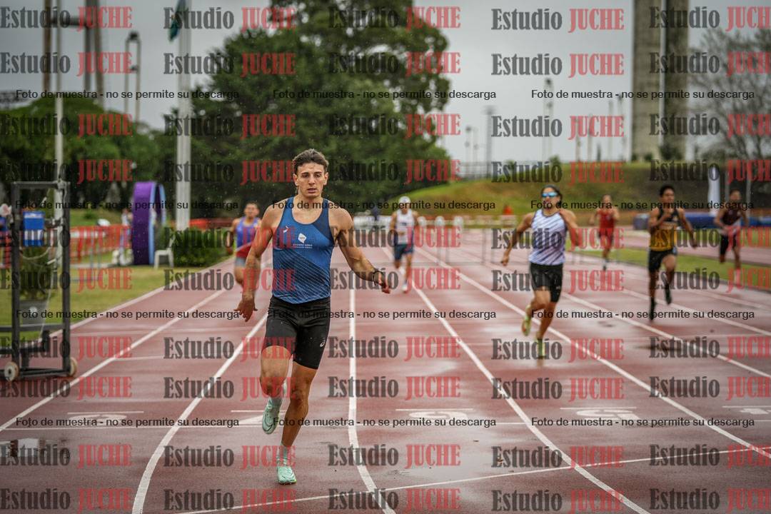 Fotos de los 400 m con vallas de varones - FINAL