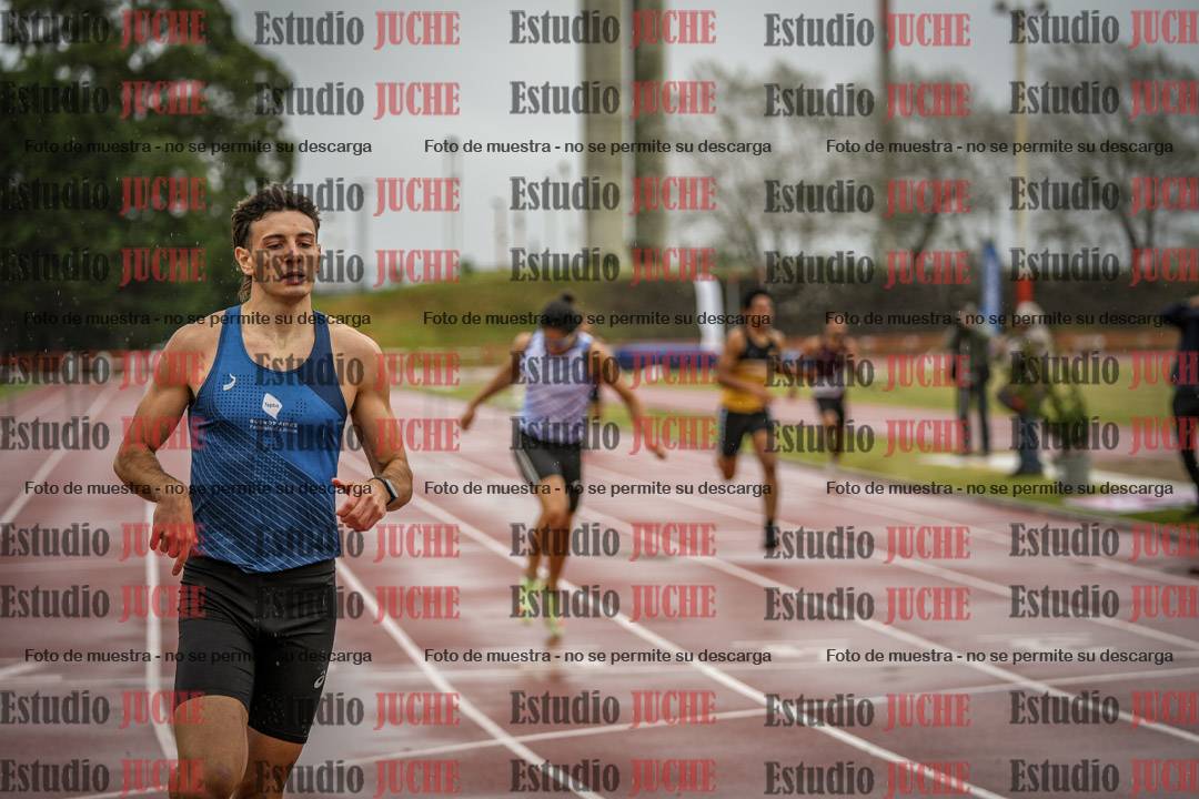 Fotos de los 400 m con vallas de varones - FINAL