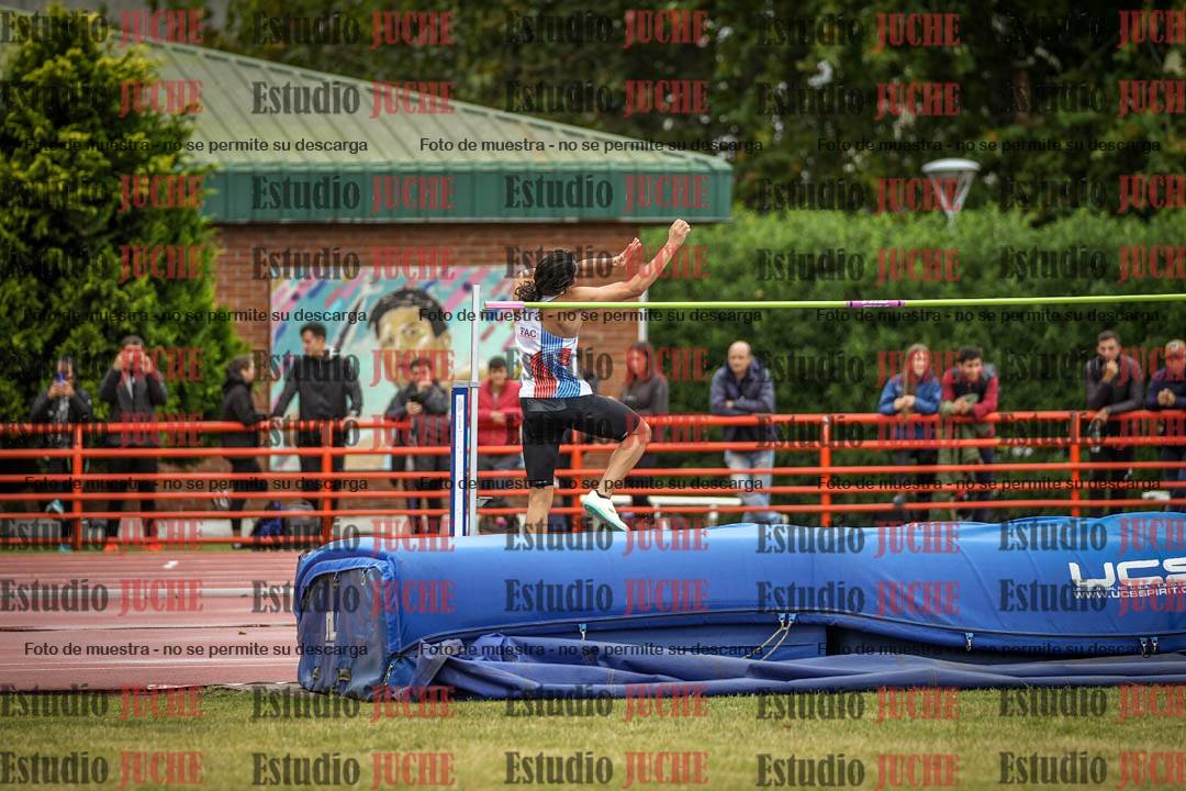 Fotos del salto en alto de varones