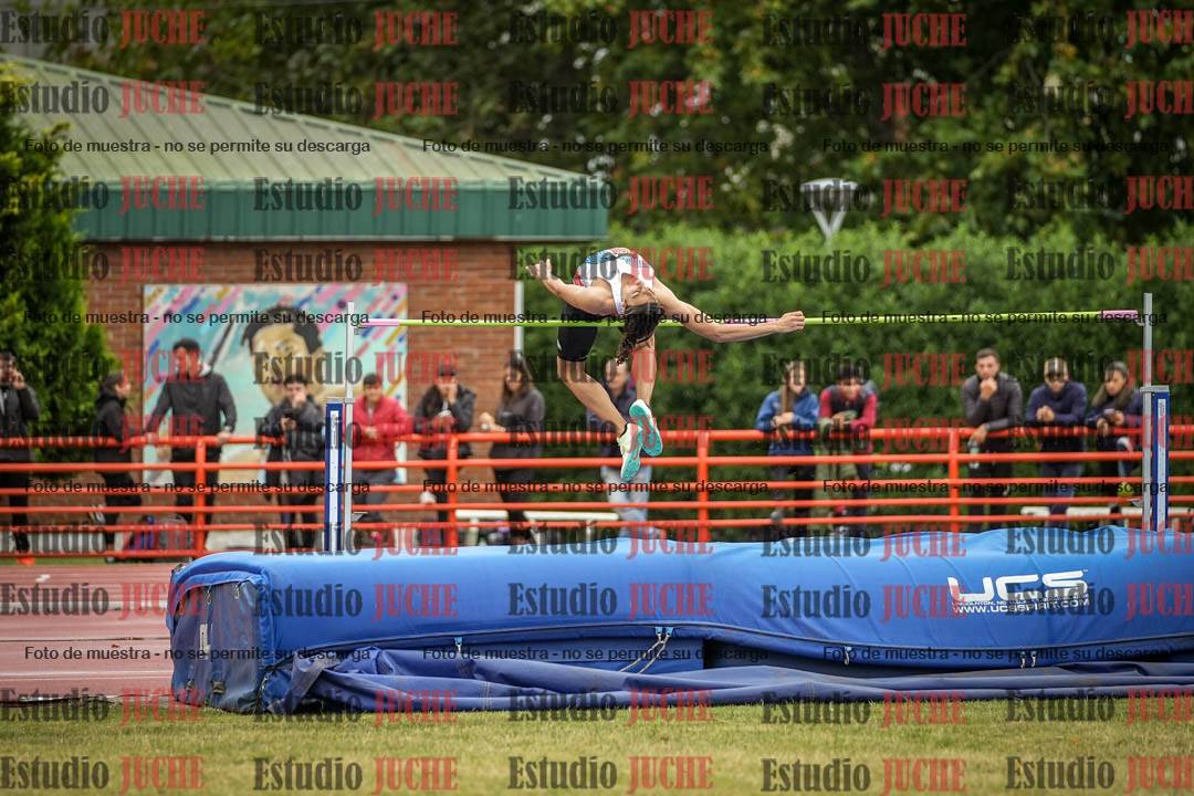 Fotos del salto en alto de varones