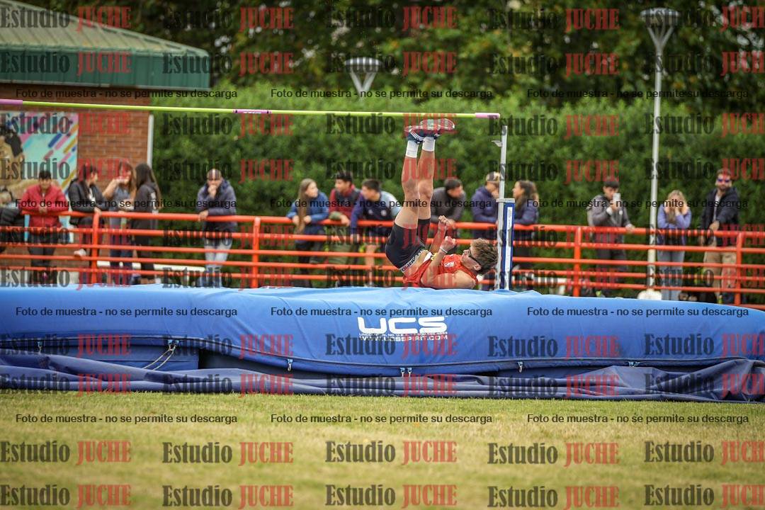 Fotos del salto en alto de varones