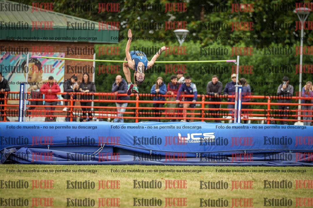 Fotos del salto en alto de varones
