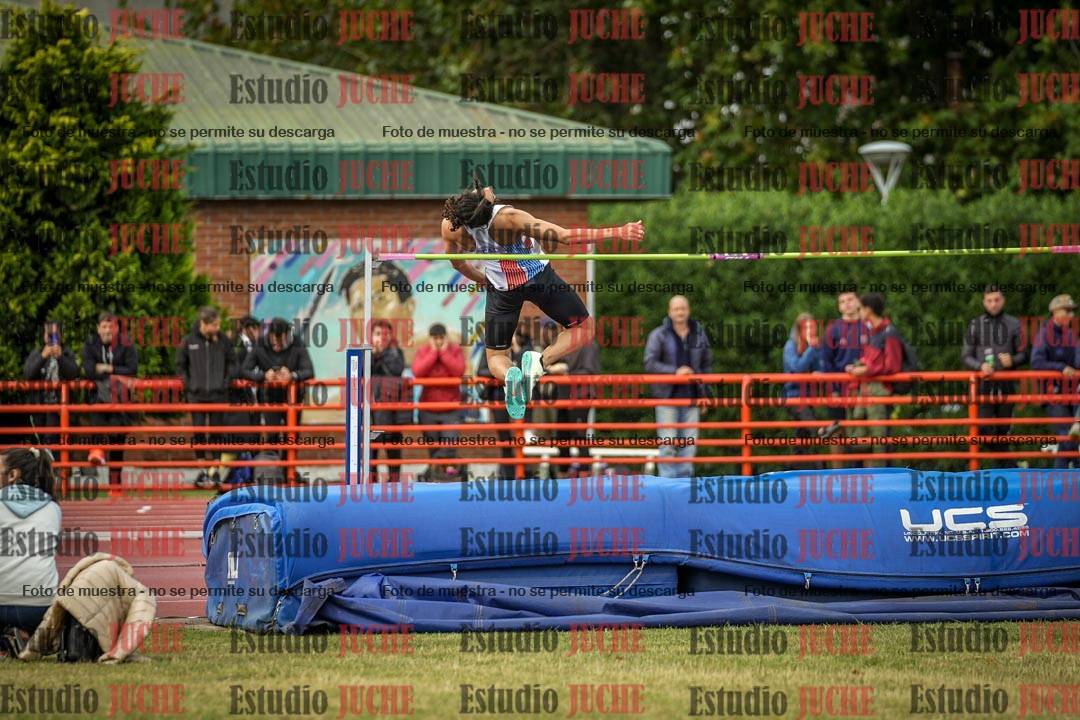 Fotos del salto en alto de varones