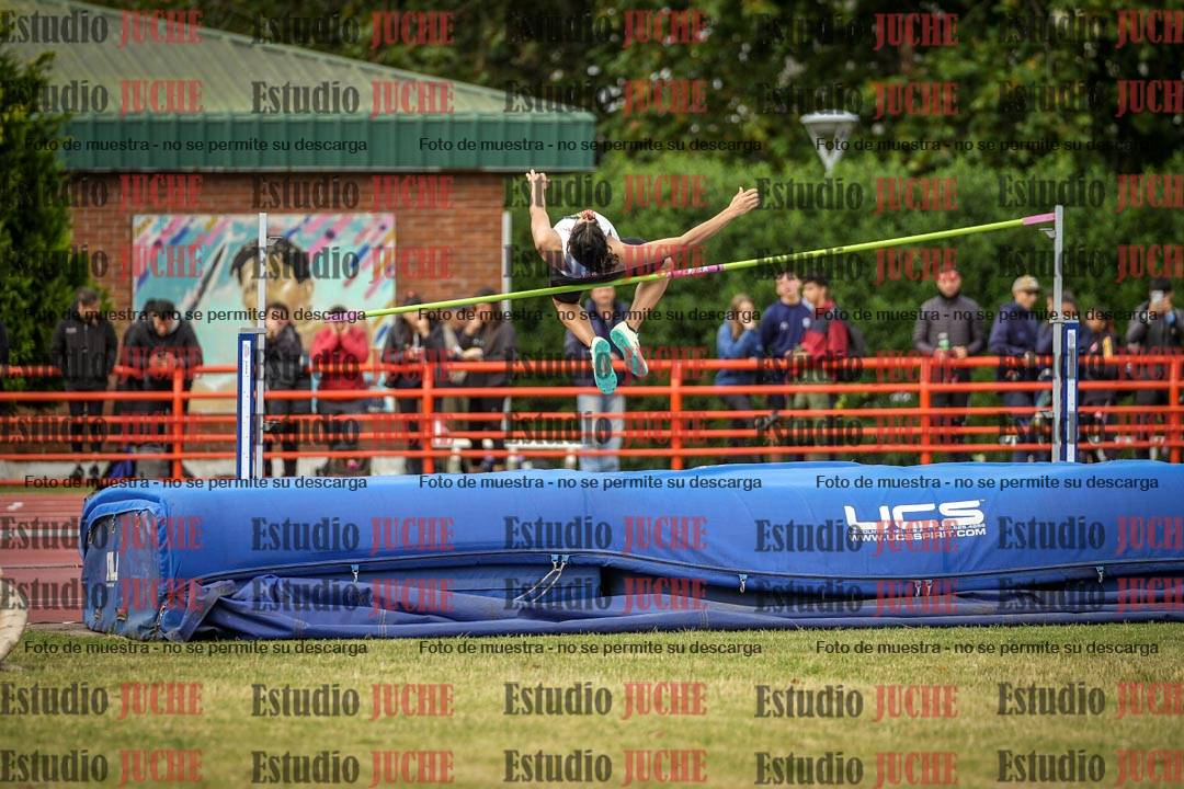 Fotos del salto en alto de varones