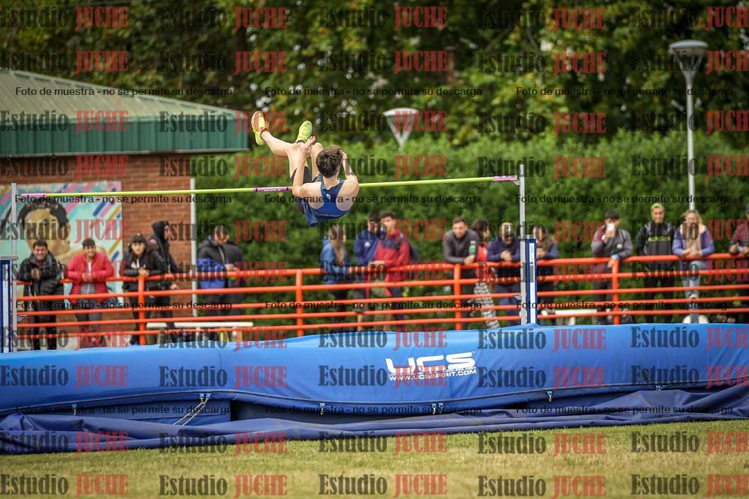 Fotos del salto en alto de varones
