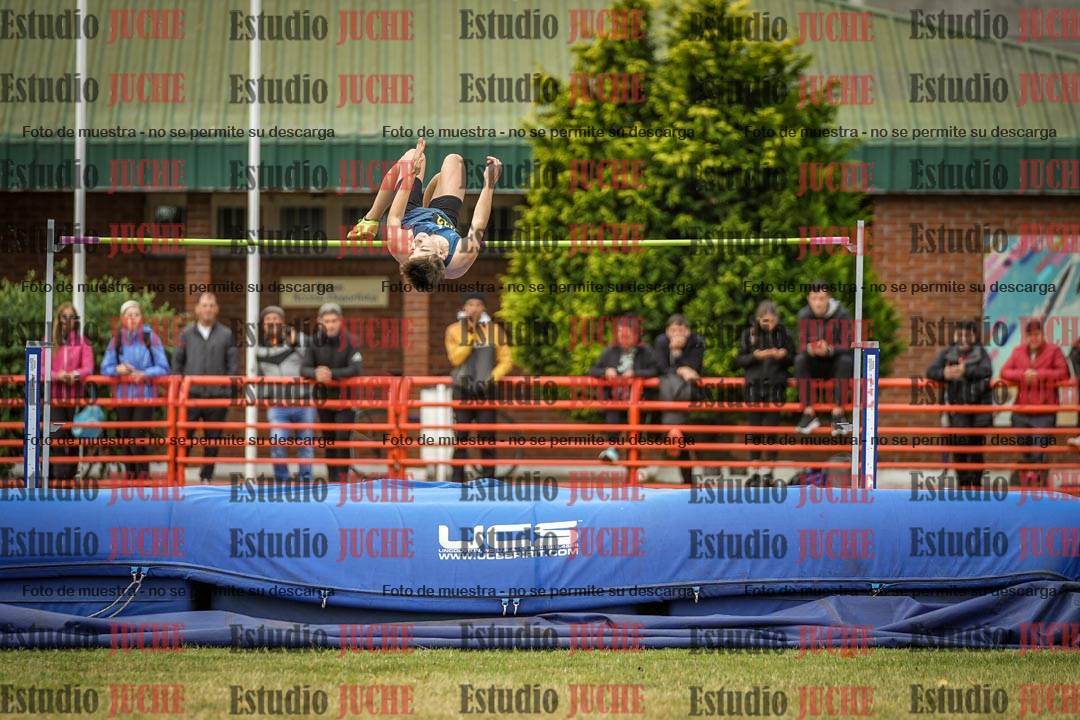 Fotos del salto en alto de varones