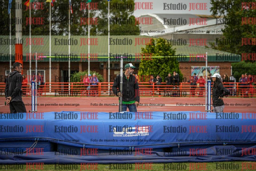 Fotos del salto en alto de varones