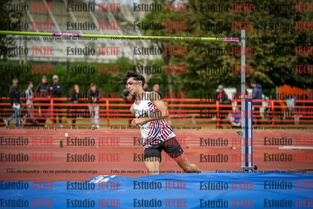 Fotos del salto en alto de varones