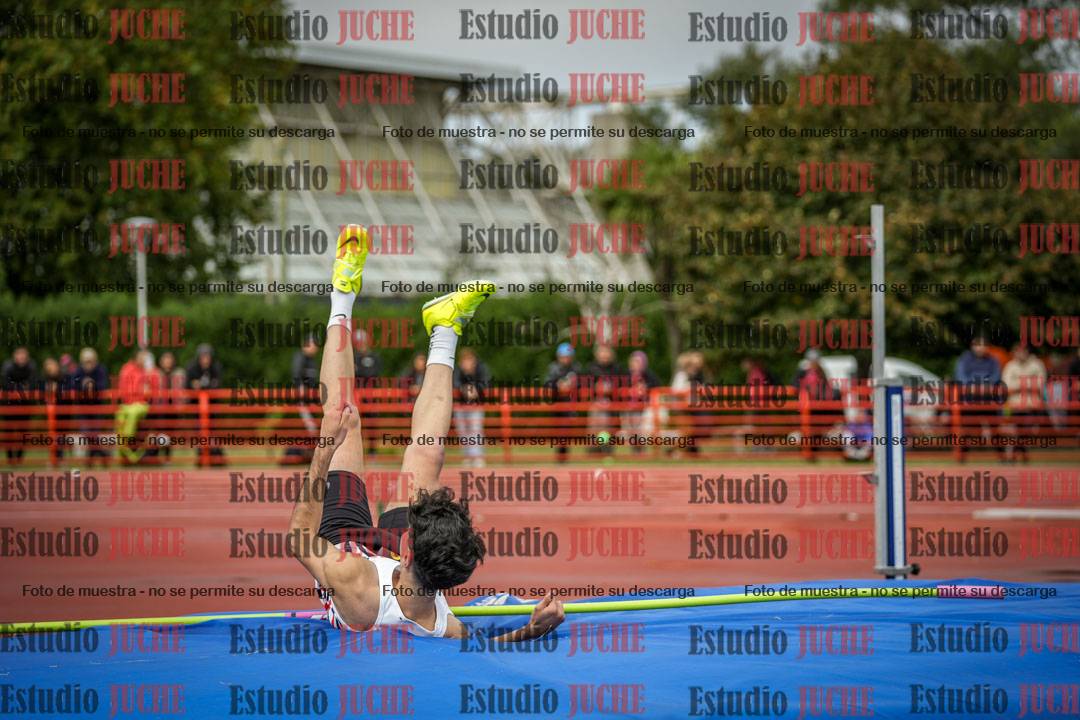 Fotos del salto en alto de varones