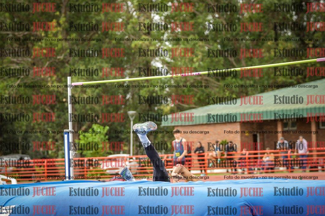 Fotos del salto en alto de varones