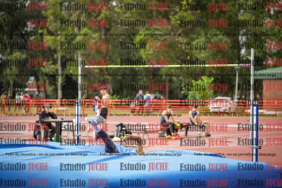 Fotos del salto en alto de varones