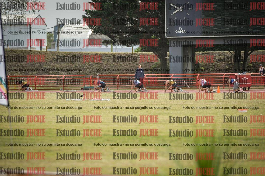 Fotos de los 200 m llanos de varones - FINAL
