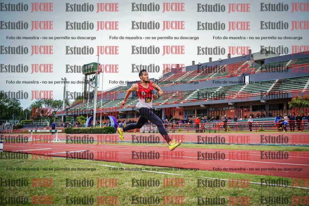 Fotos del salto triple de varones