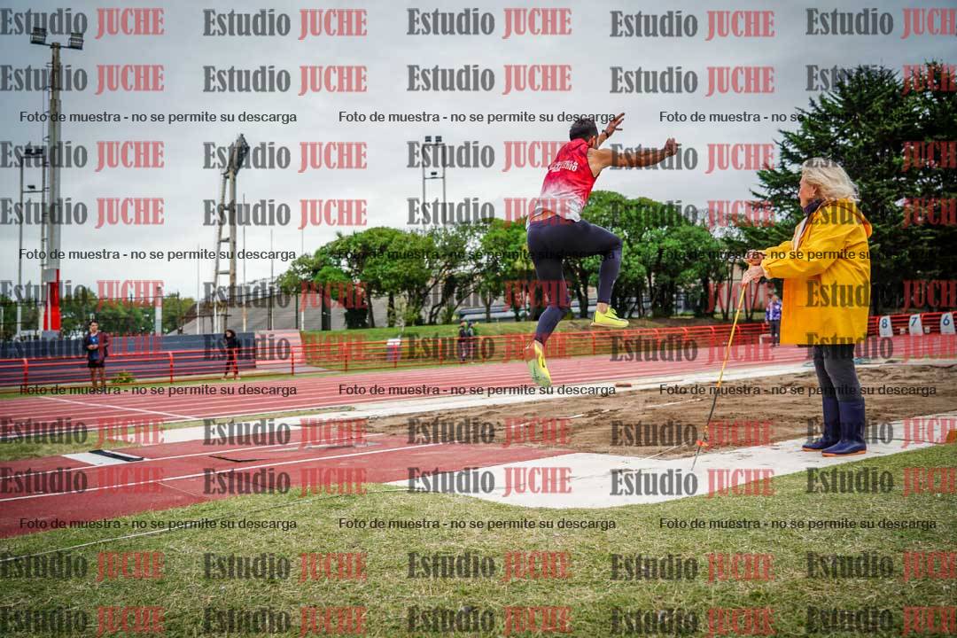 Fotos del salto triple de varones