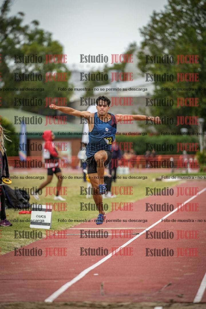 Fotos del salto triple de varones