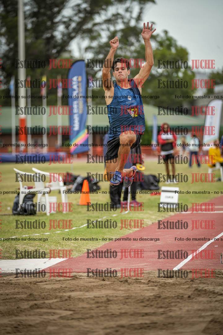 Fotos del salto triple de varones