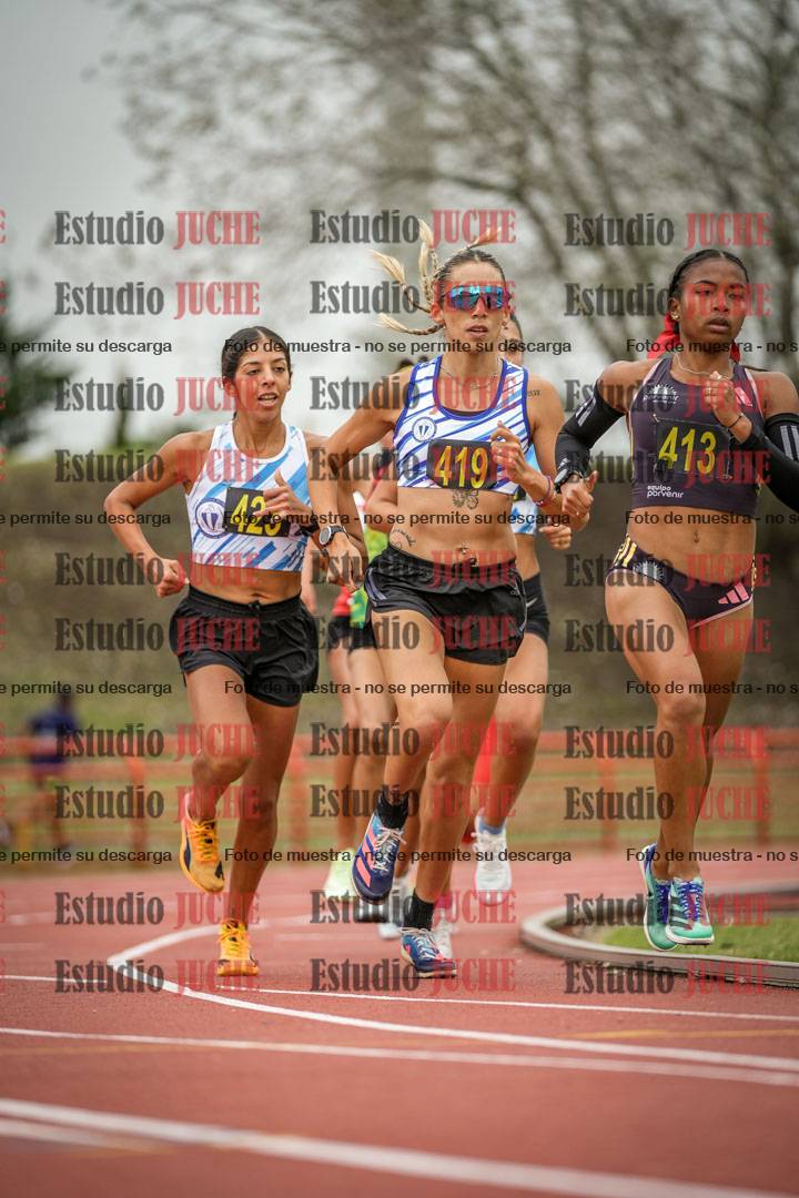 Fotos de los 5000 m llanos de mujeres