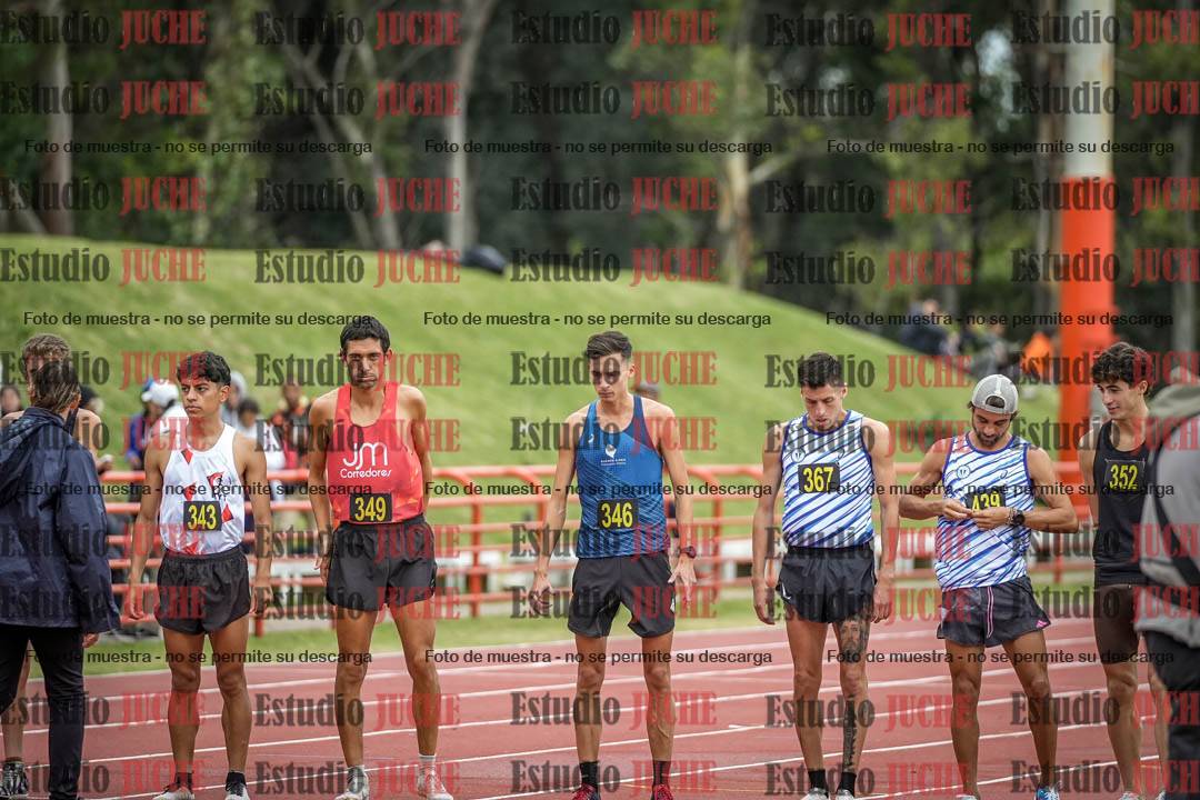Fotos de los 5000 m llanos de varones
