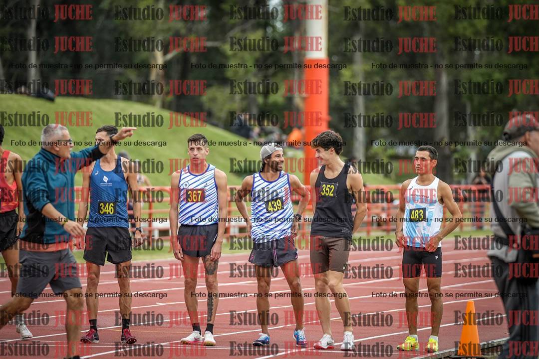 Fotos de los 5000 m llanos de varones