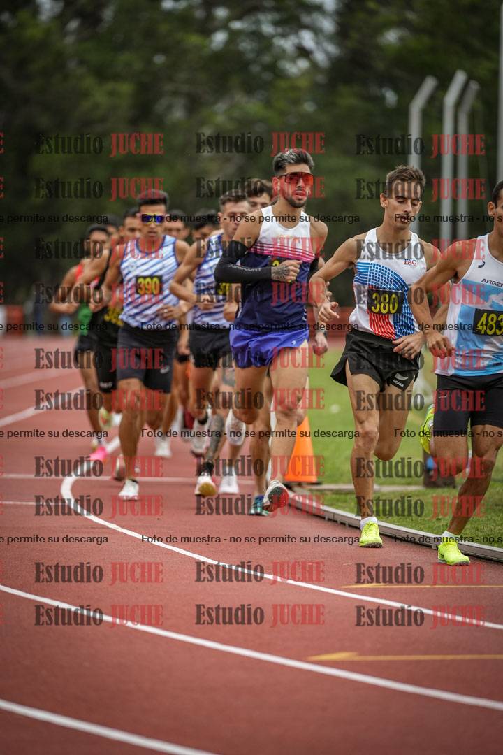 Fotos de los 5000 m llanos de varones