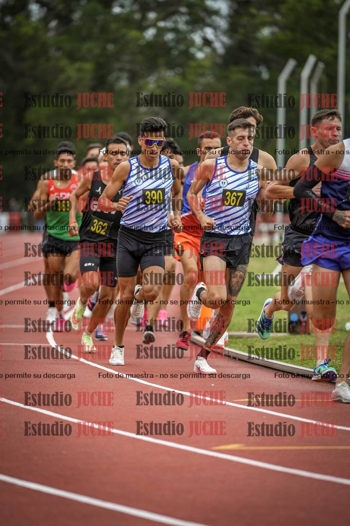 Fotos de los 5000 m llanos de varones
